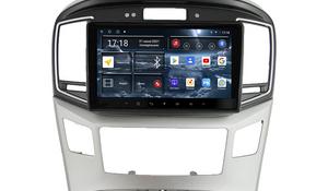 Магнитола для Hyundai H1 2 (2016-2021) 75214C 9 дюймов (Версия рамки с часами)