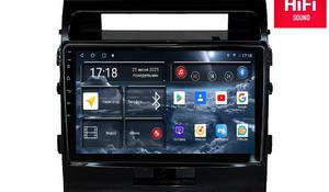 Магнитола для Toyota Land Cruiser 200 (09.2007-12.2015) 75200G 10 дюймов (глянцевая)