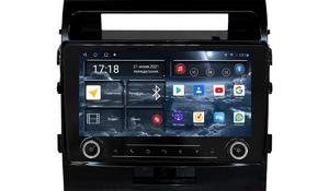 Магнитола для Toyota Land Cruiser 200 (2007-2014) 71200G KNOB 10 дюймов (глянцевая)
