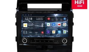 Магнитола для Toyota Land Cruiser 200 (2007-2014) 75200G KNOB 10 дюймов (глянцевая)