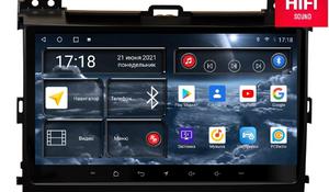 Магнитола для Toyota Land Cruiser Prado 120; Lexus GX 470 (2002-2009) 75182 9 дюймов