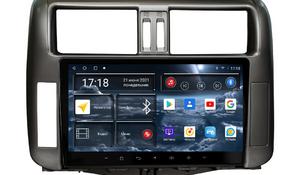 Магнитола для Toyota Land Cruiser Prado 150 (09.2009-10.2013) 71065G 9 дюймов серая
