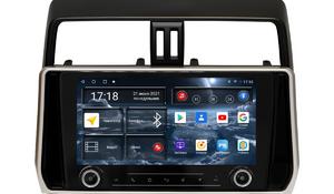 Магнитола для Toyota Land Cruiser Prado 150 (09.2017-н.в.) 71365 KNOB 10 дюймов