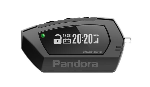 Брелок LCD D011 black
