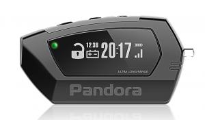 Брелок LCD D010 Black для Pandora DX90/90L